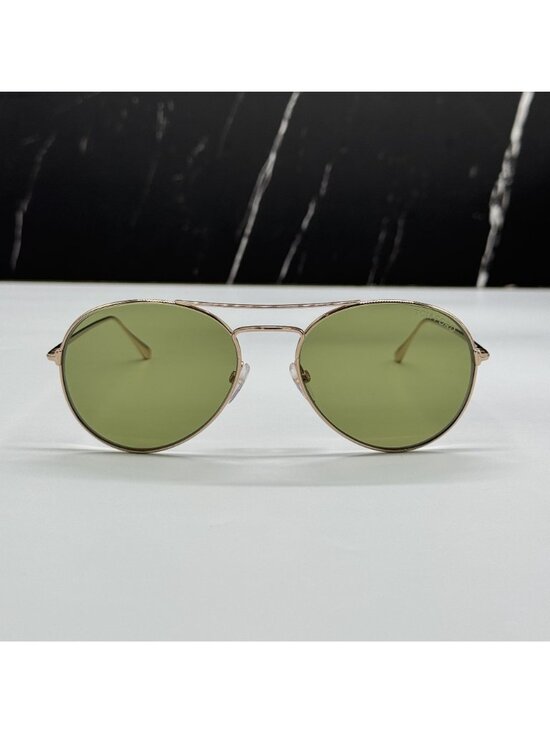 NWT Tom Ford Ace-02 FT0551/S 28N Round Sunglasses Authentic main image 5